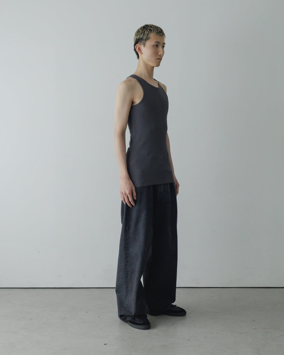 TANK TOP, CHARCOAL