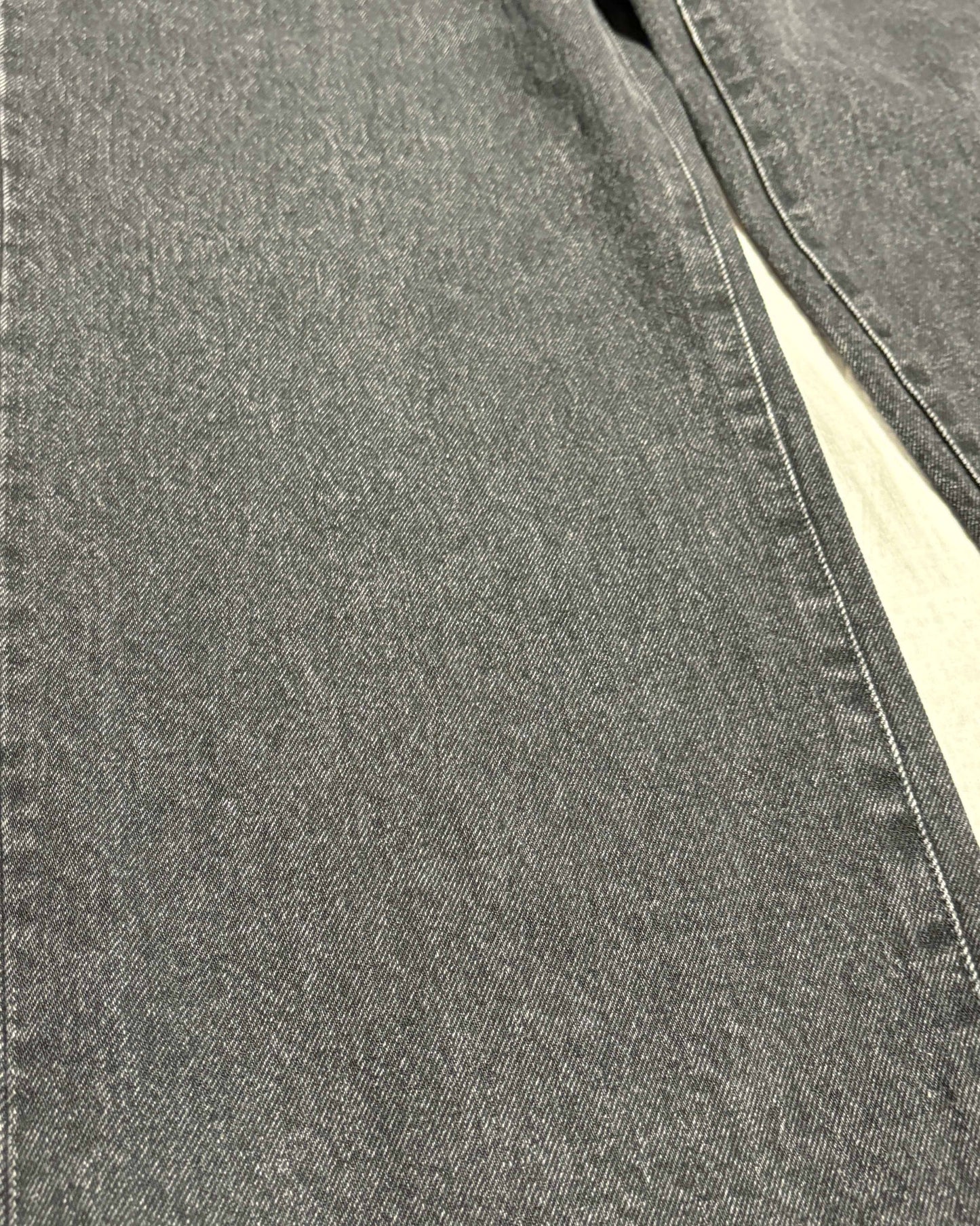 【nakedgauge】BLACK DENIM FD ASHLEY JEANS, BLACK