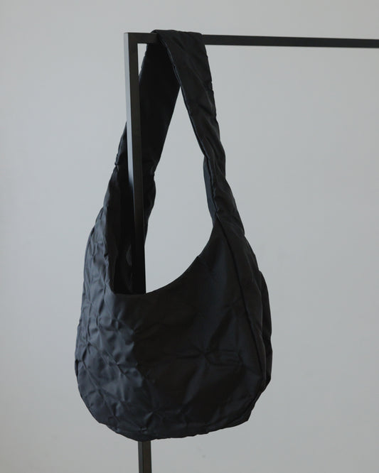 【ryaw】ALL LEAF VEIN BAG, BLACK