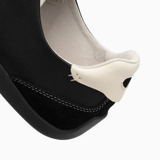 GAT BALLET, ANTHRACITE / ANTIQUE WHITE