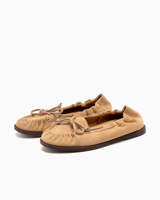 BOWKNOT LOAFER, KHAKI