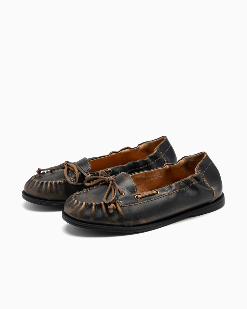 BOWKNOT LOAFER, ANTHRACITE
