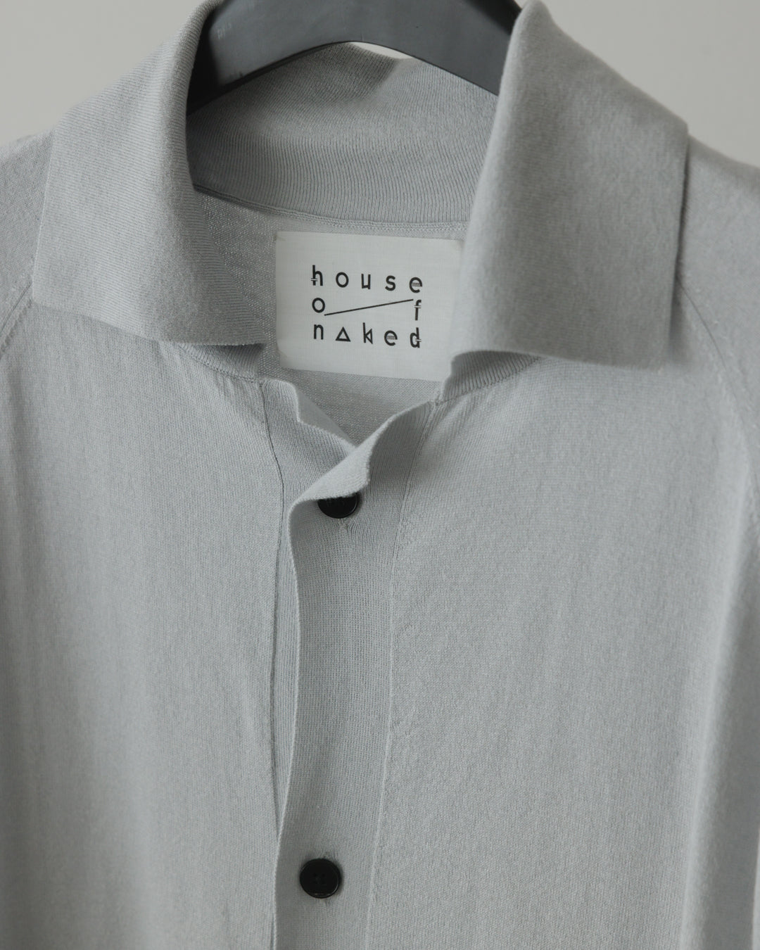 【house of naked】SILKxCASHMERE GARDIGAN I, LIGHT GRAY
