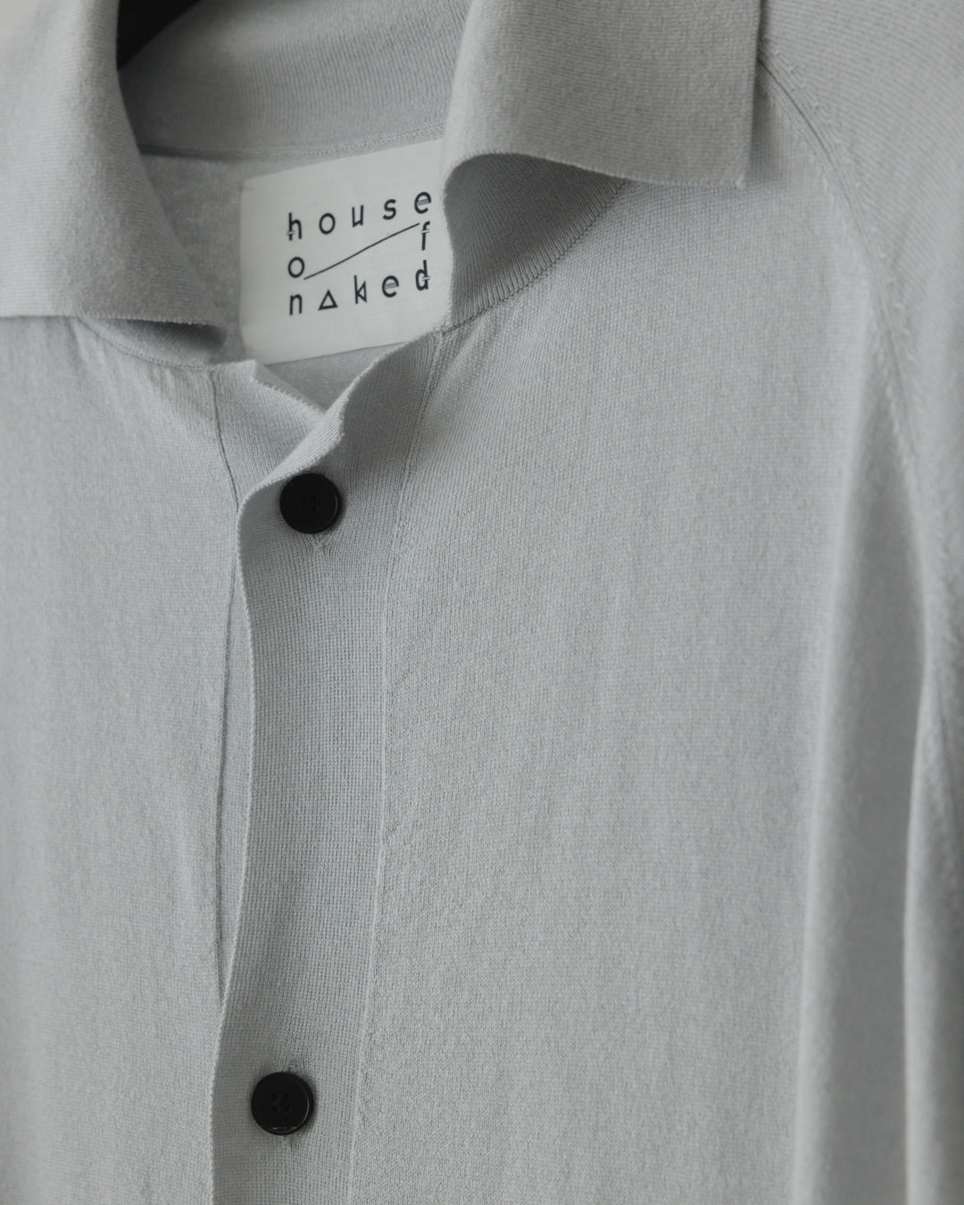 【house of naked】SILKxCASHMERE GARDIGAN I, LIGHT GRAY