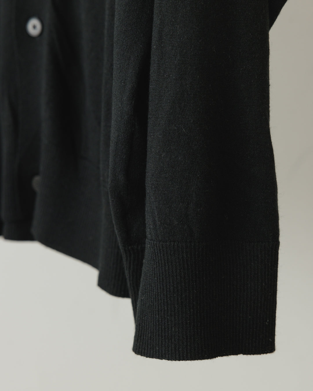 【house of naked】SILKxCASHMERE GARDIGAN I, BLACK