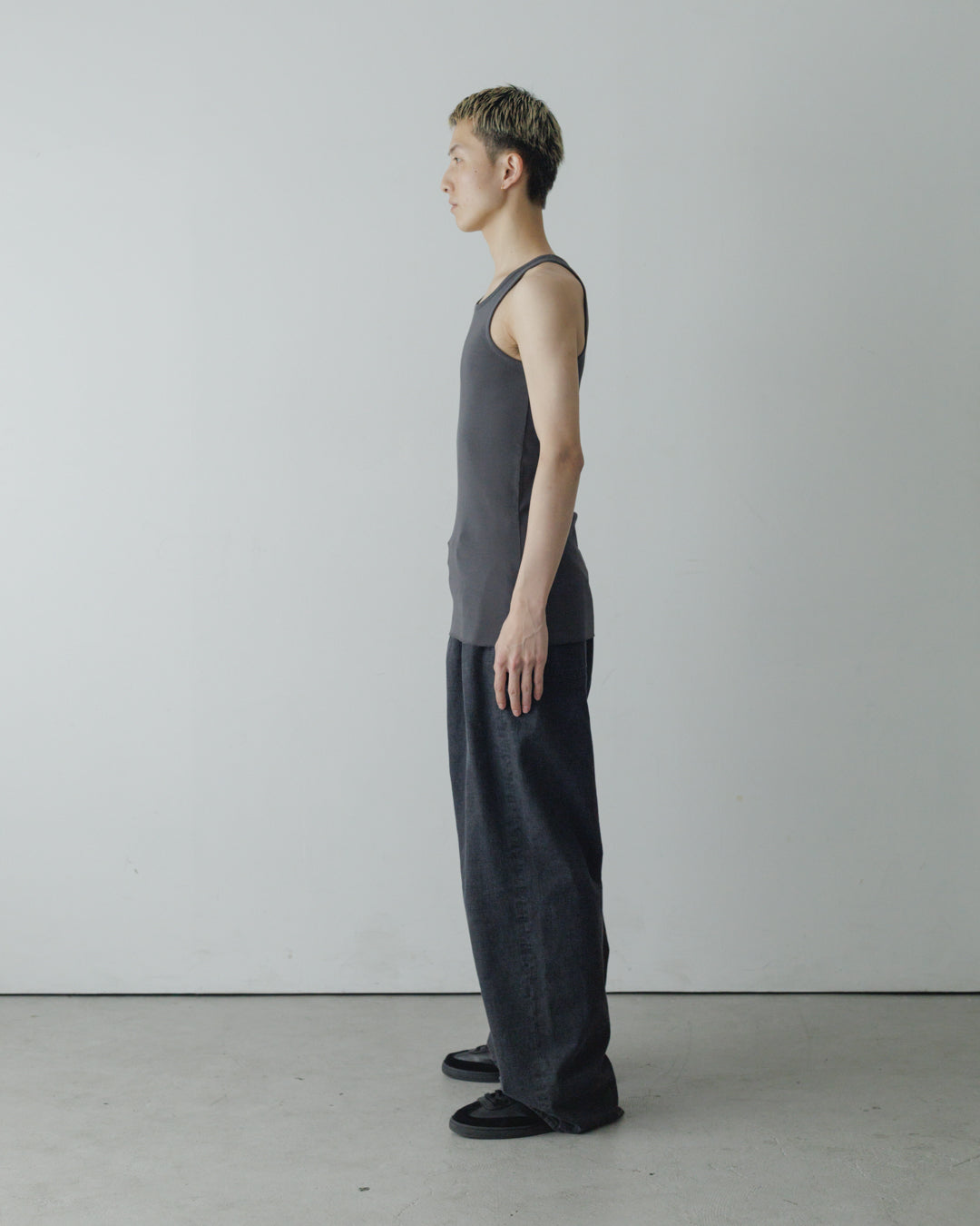 TANK TOP, CHARCOAL
