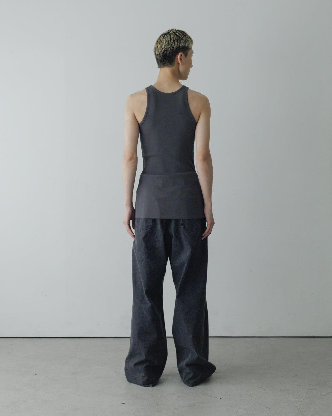 TANK TOP, CHARCOAL