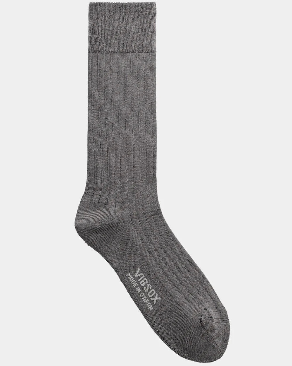 DRESS RIB PILE SOCKS, CHARCOAL GRAY