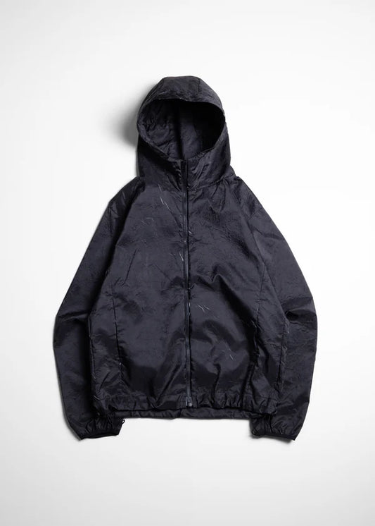 【ryaw】Inverted Pleat SHELL, BLACK