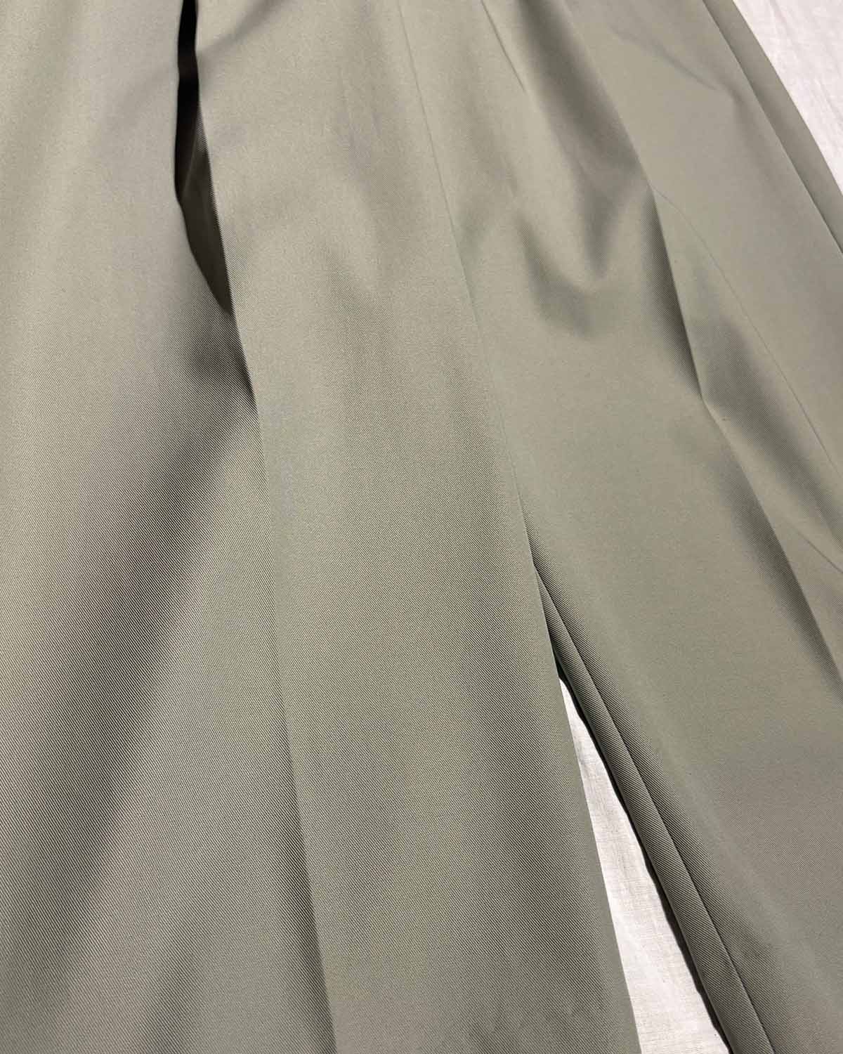 COTTON TROUSERS, SEAGRASS