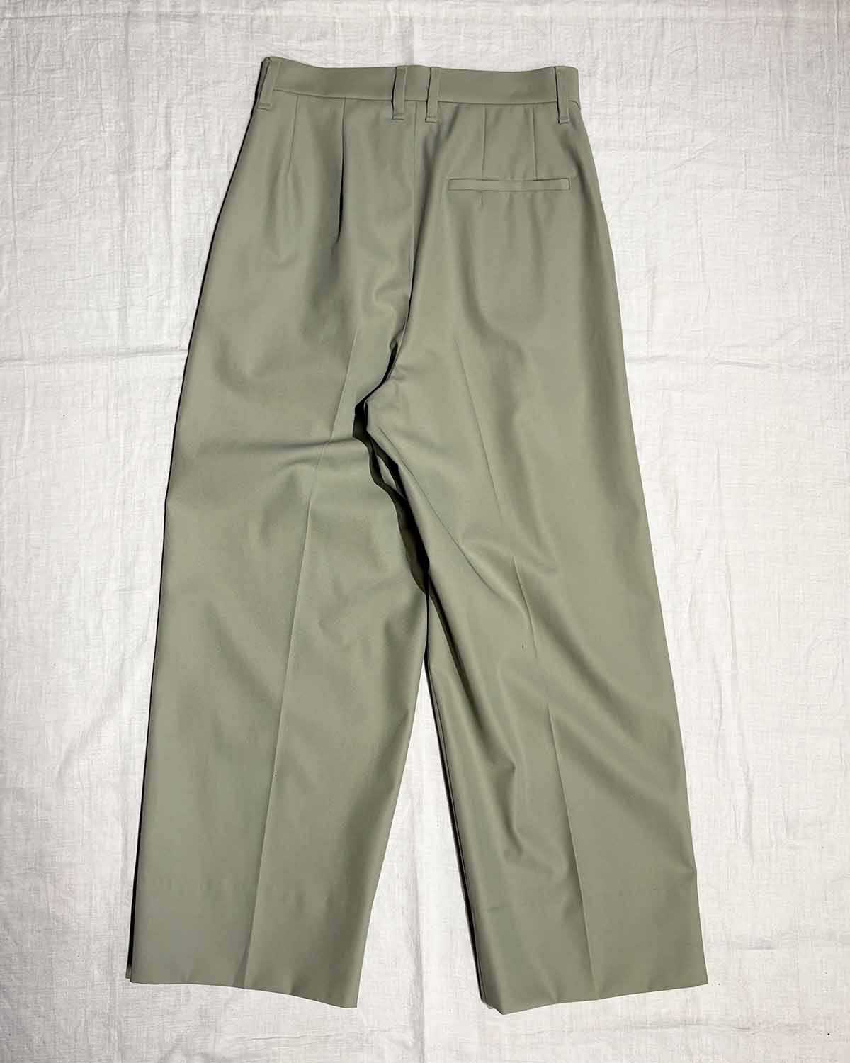 COTTON TROUSERS, SEAGRASS