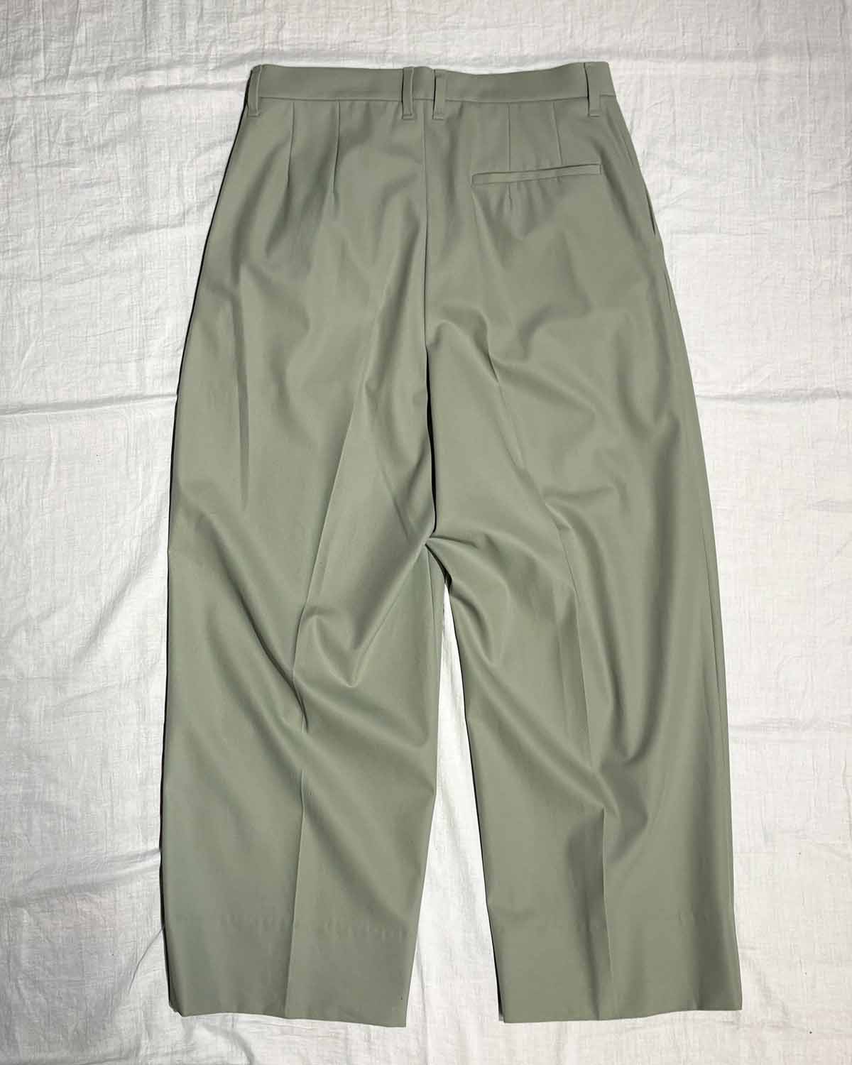 COTTON TROUSERS-5, SEAGRASS