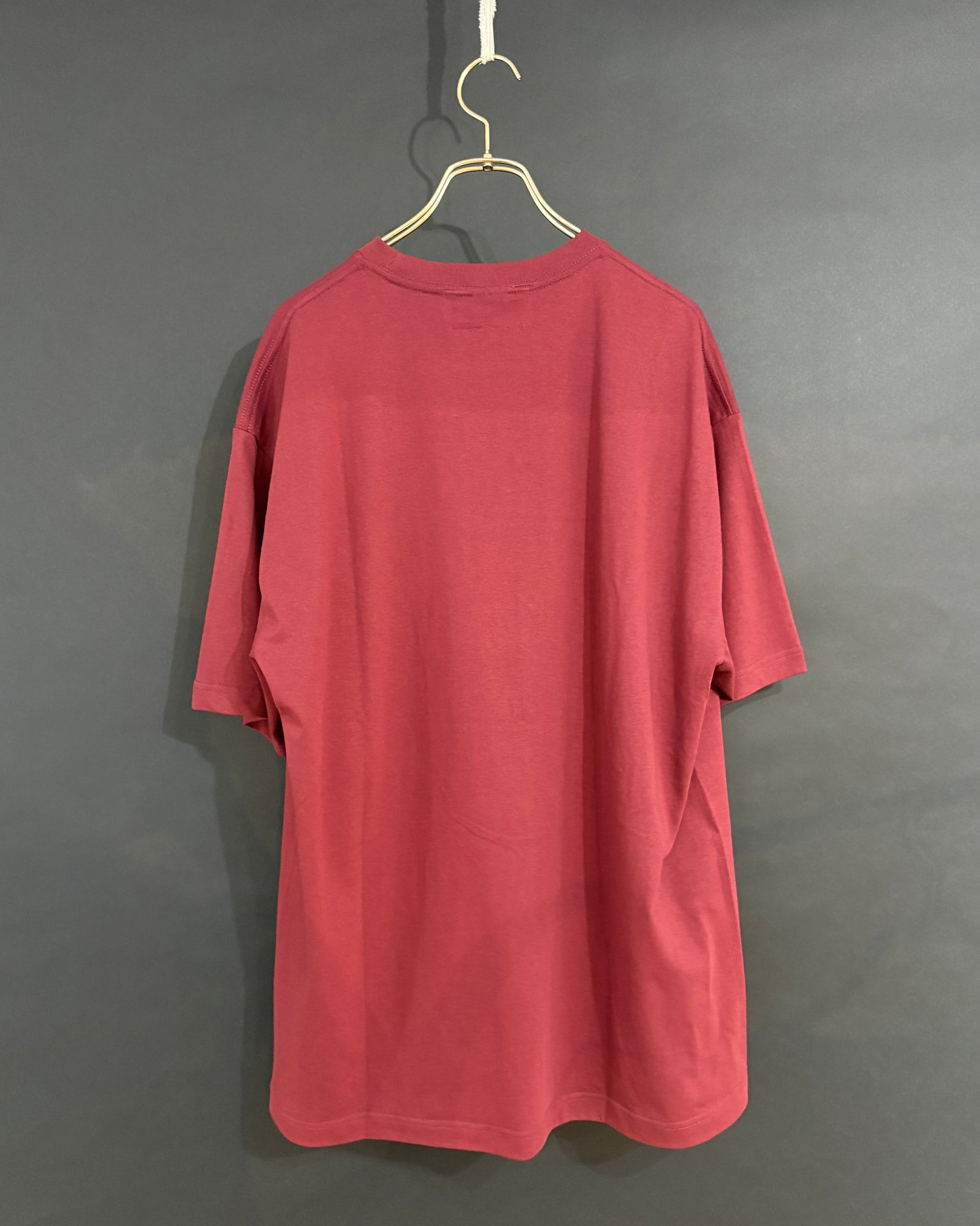 【ANACHRONORM】NYC RUNNING S/S T-S, BURGUNDY