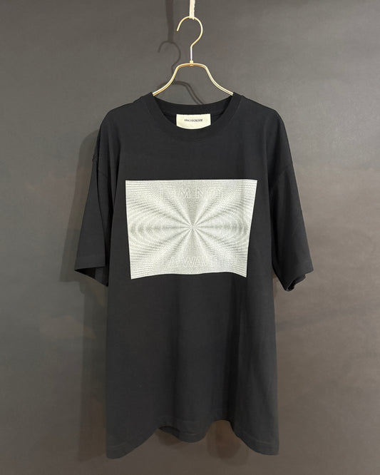 【ANACHRONORM】SONIC FORM S/S T-S, BLACK